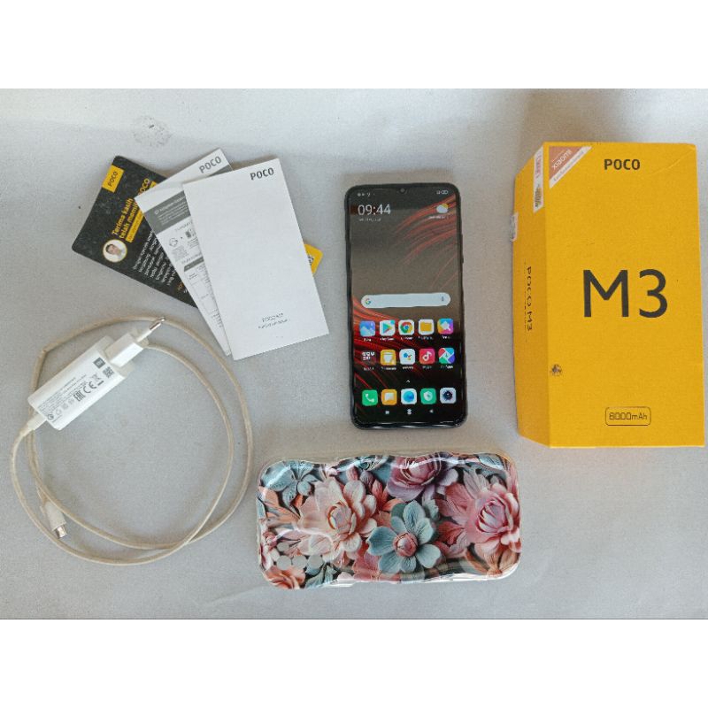 Poco M3 RAM 6GB Internal 128GB Unit mulus Second 6/128GB fulset segel Bekas ibu ibu