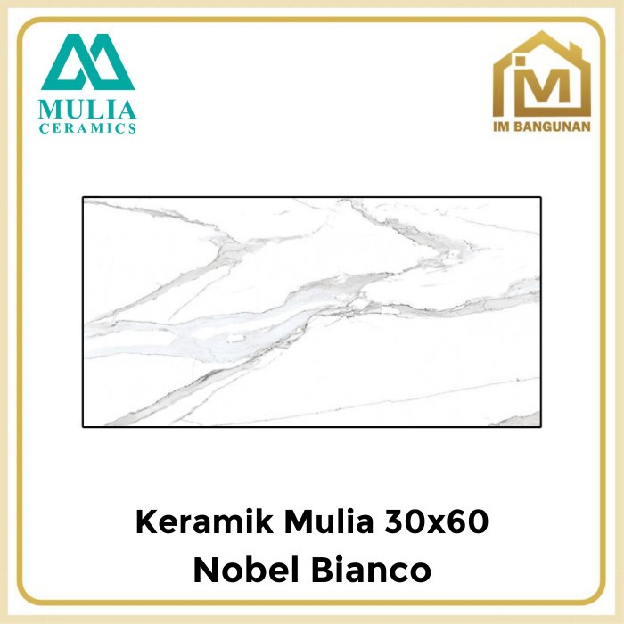 Keramik Dinding 30x60 Mulia Nobel Bianco KW1 / Keramik 30x60 Mulia Nobel Bianco KW1