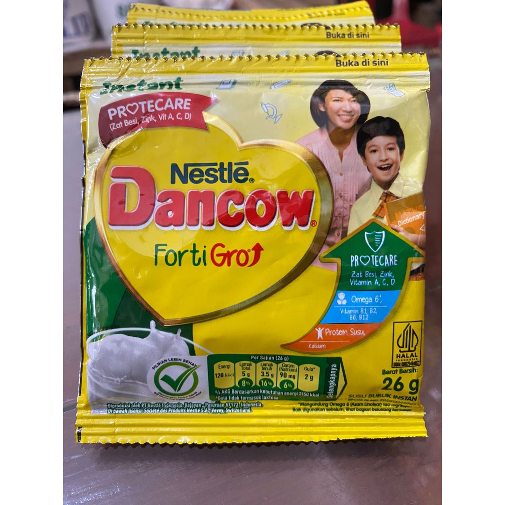 

Dancow Susu Bubuk Instant Sachet 26GR