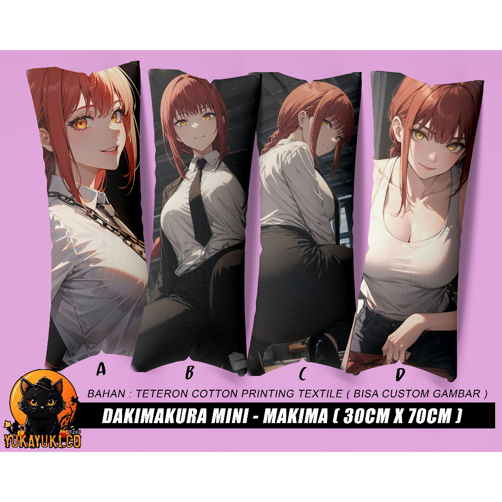 Bantal Dakimakura makima ( Chainsawman )