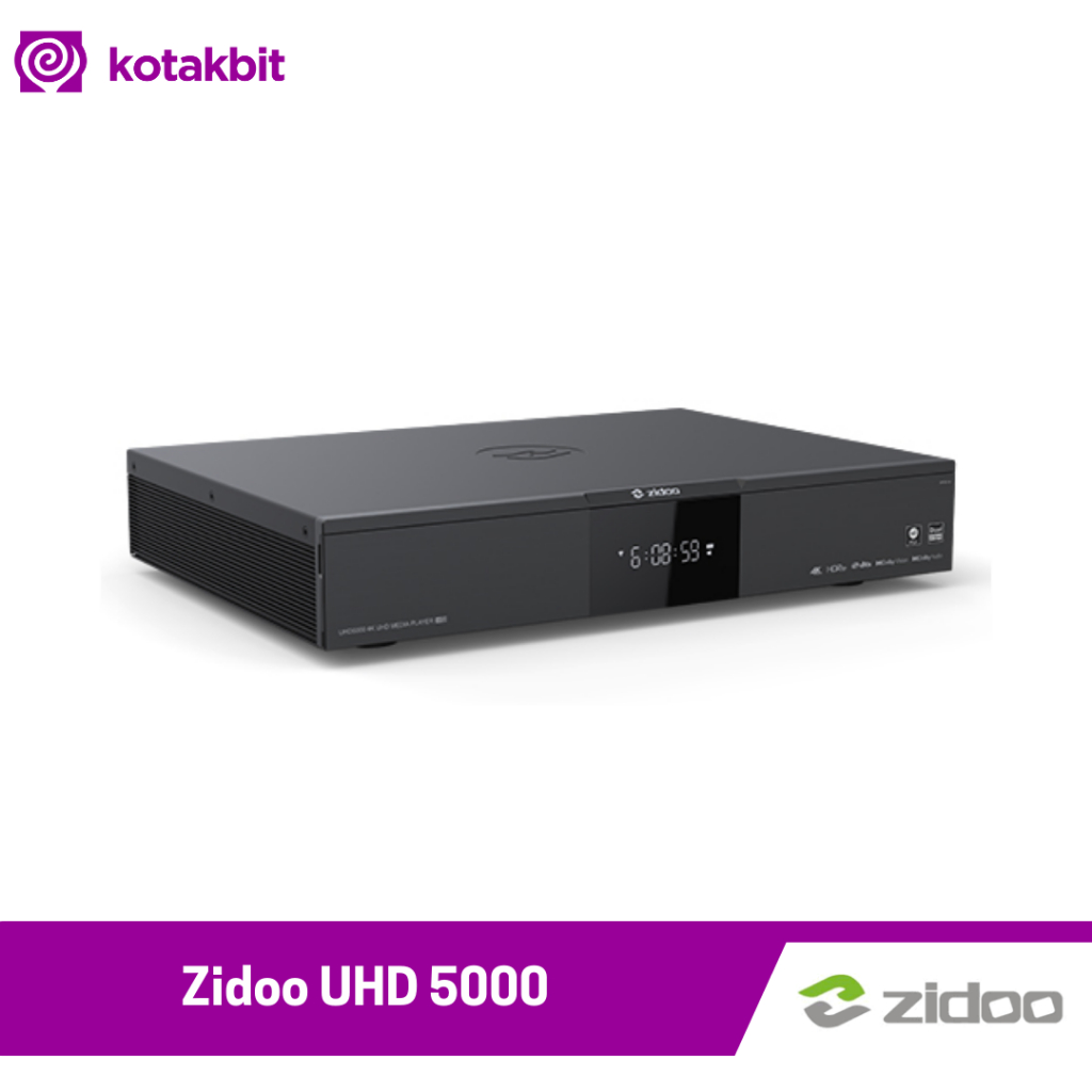 Zidoo UHD5000 4K UHD 12Bit HDR10+ Media player Android Dolby Vision