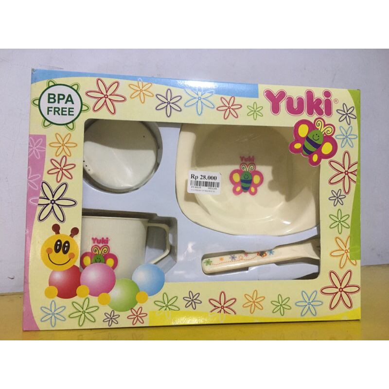 Yuki Feeding Set Mangkok