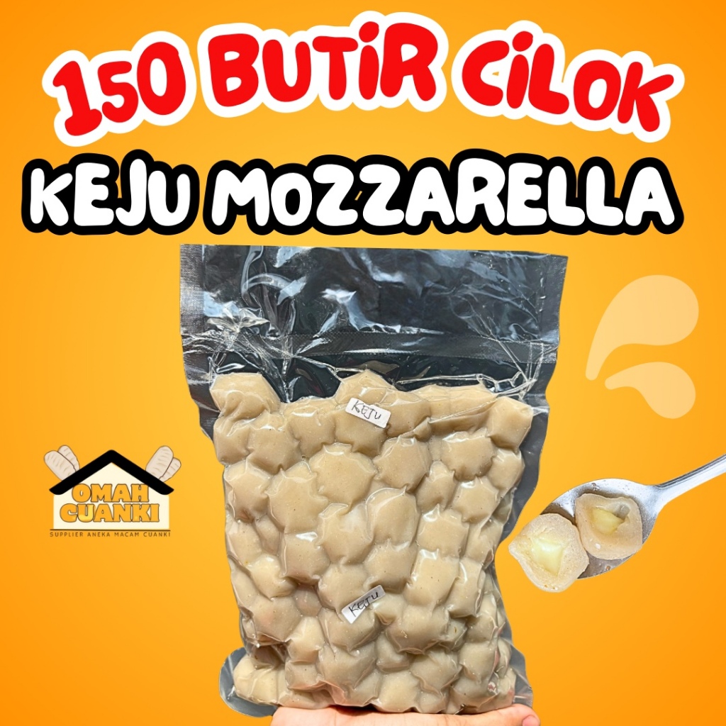 

150 Butir Cilok Keju Mozza By Omah Cuanki