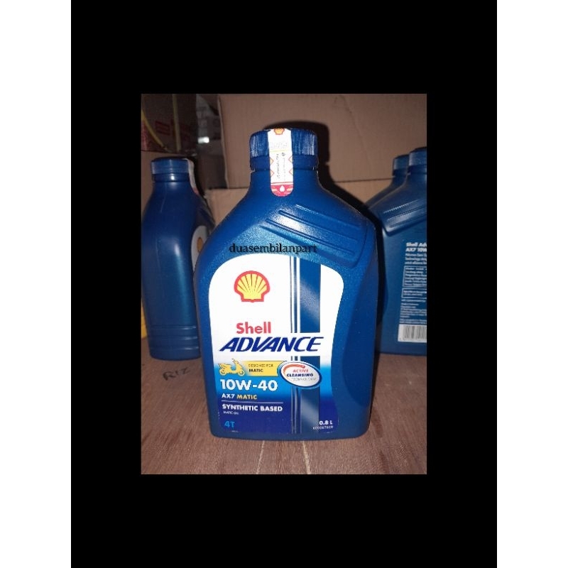 Oli Shell Advance AX7 Matic 10W-40 800 ml - Beat, Vario, Scoopy