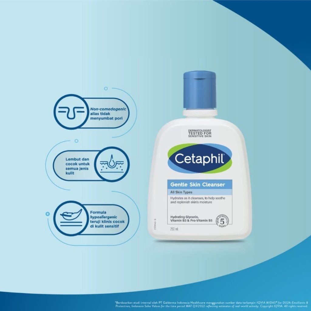 Cetaphil Gentle Skin Cleanser | Sabun Pembersih Muka Normal