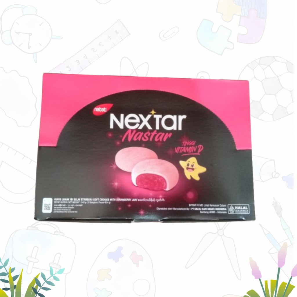 

Nabati Nextar Brownies Strawbery 10x40gr (1Box)