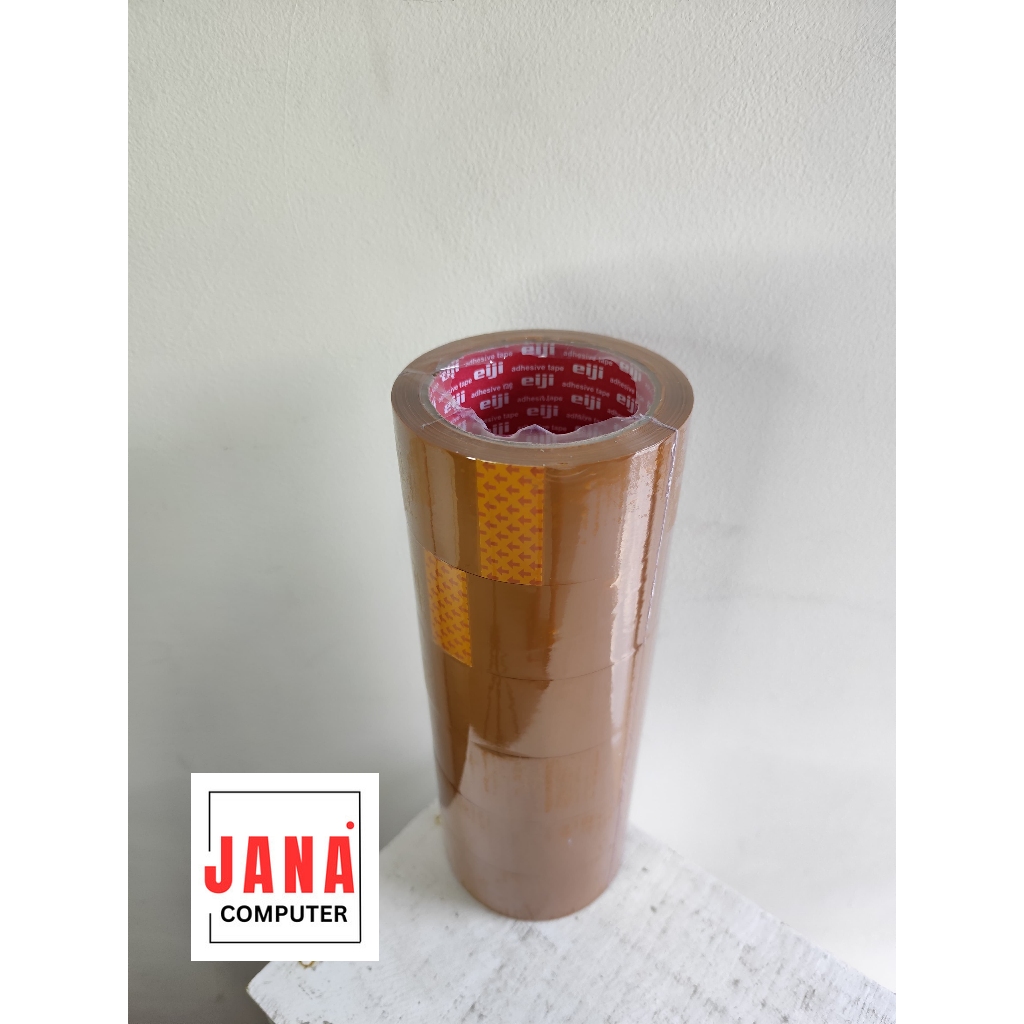 

LAKBAN OPP TAPE 2 INCH 90 YARD COKLAT (45MM) - EIJI FO COKLAT