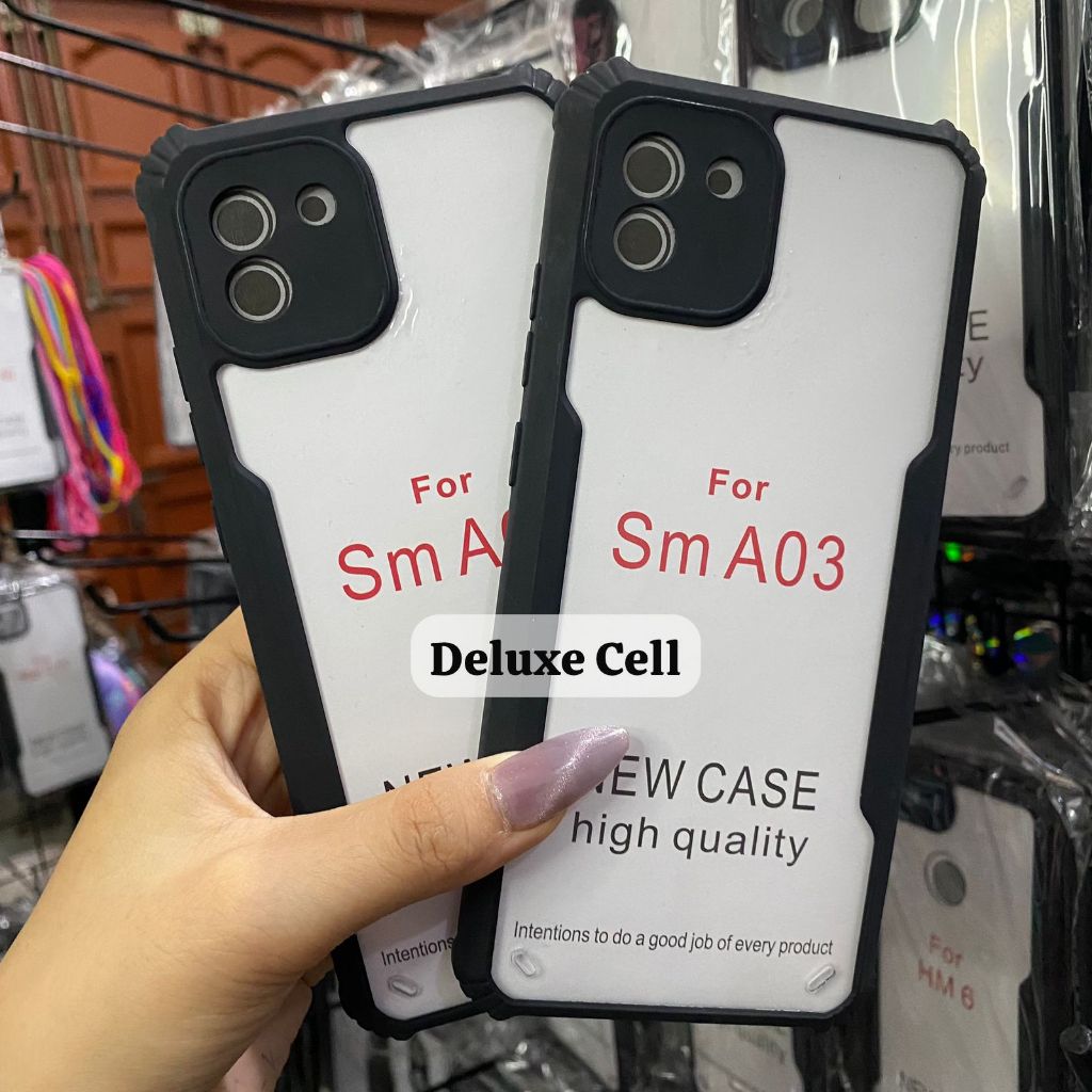 Case Fusion Armor Shockproof Transparent SAMSUNG A03 A03 CORE High Quality - Deluxe