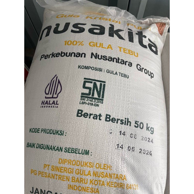 GULA PASIR 50 kg