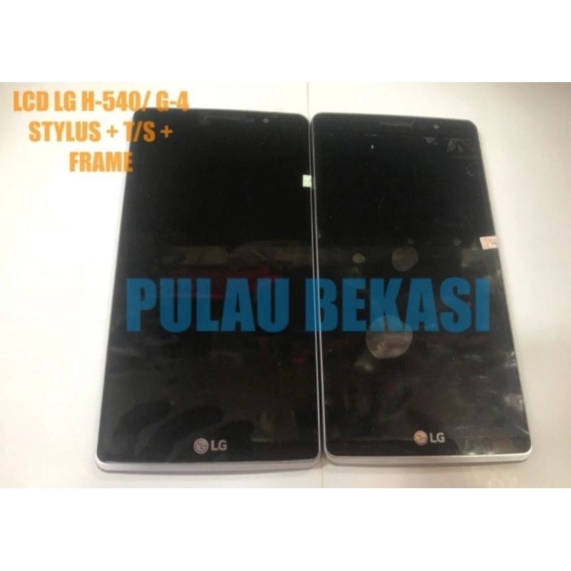 LCD TOUCHSCREEN LG H540 / LG G4 STYLUS + FRAME - LCD TS LG H-540 / G-4 STYLUS + FRAME FULLSET ORIGIN
