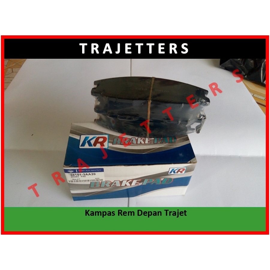 Kampas Rem Depan Trajet Cakram