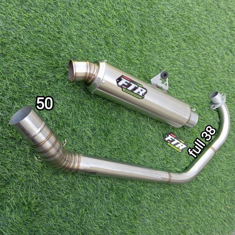 PROMO KNALPOT JENONG ULEM CB GL MP TIGER ORI FTR RACING leher bending diameter 38/50 speck bor up ha