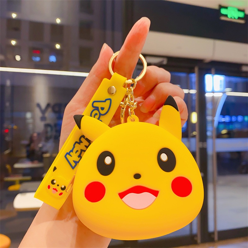 GANTUINGAN POKEMON DOMPET KARET KOIN POKEMON GANCY KEY ANAK KARAKTER POKEMON