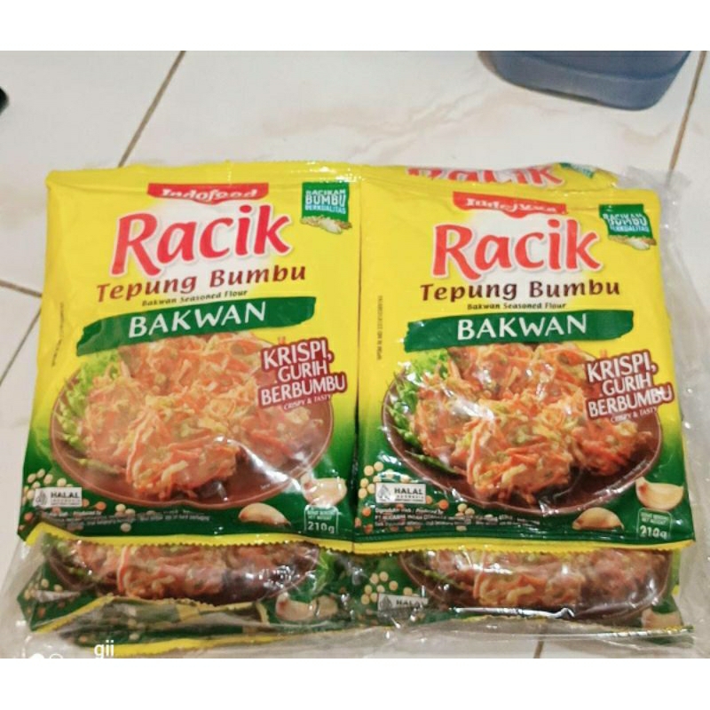 

tepung bumbu racik bakwan 210gr
