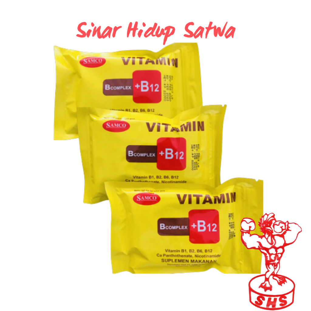 Vitamin ayam b complex b12 isi100 tablet