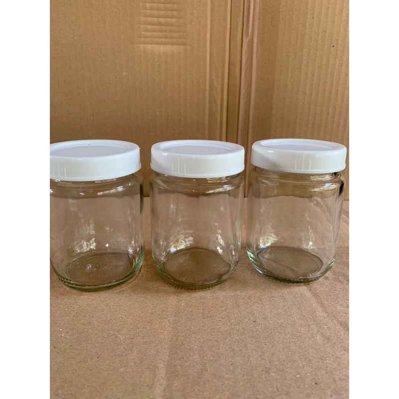 Botol Kaca Jar 250ml  / Jar kaca 250 ml / toples selai 250ml