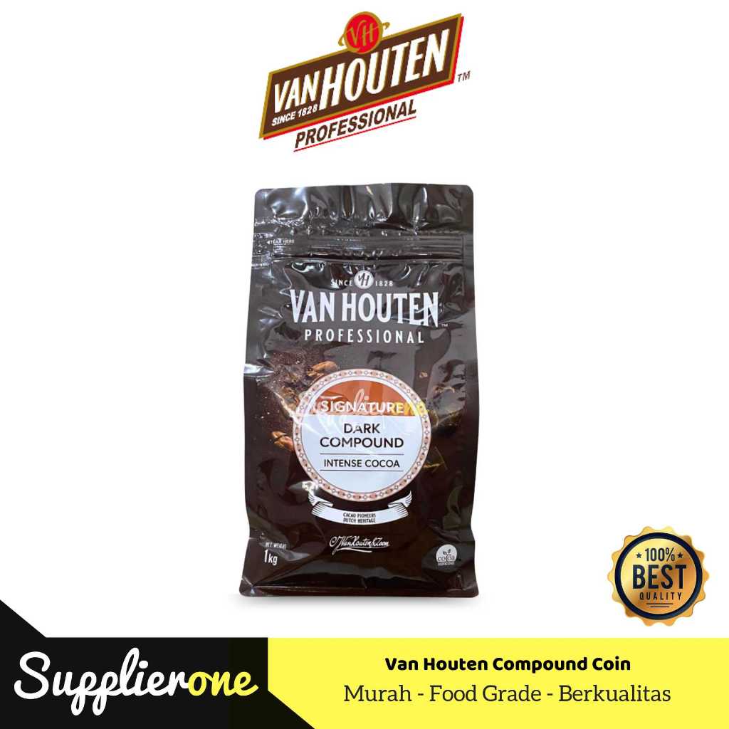 

Van Houten Intense Compound Coin Dark / Cokelat Coin / Cokelat Coin Van Houten / Cokelat Bulat / Cokelat Gepeng