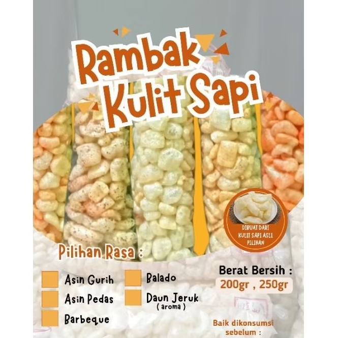 

Rambak Kulit Sapi ENAK BY RAMBAK SEWU ASLI