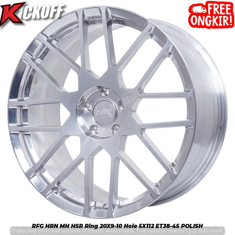 Velg Racing HSR RIng 20 Buat Mercy Series Audi Mini Camry Civic DLL