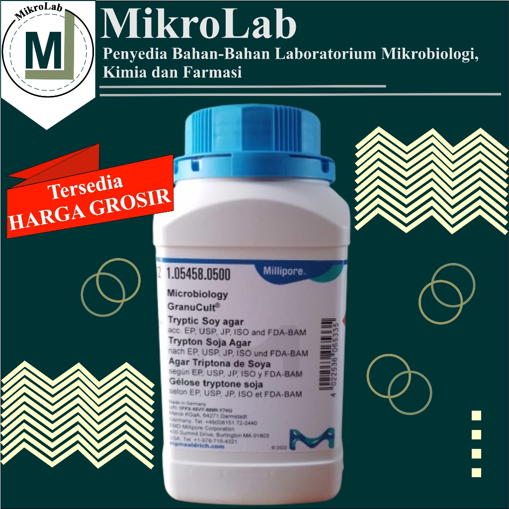 Media Tryptic Soy Agar / Media TSA