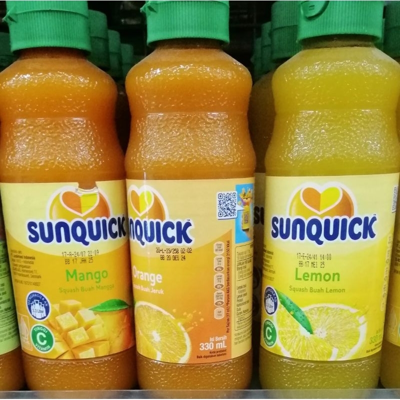 

SUNQUICK 330 ML ANEKA VARIAN RASA