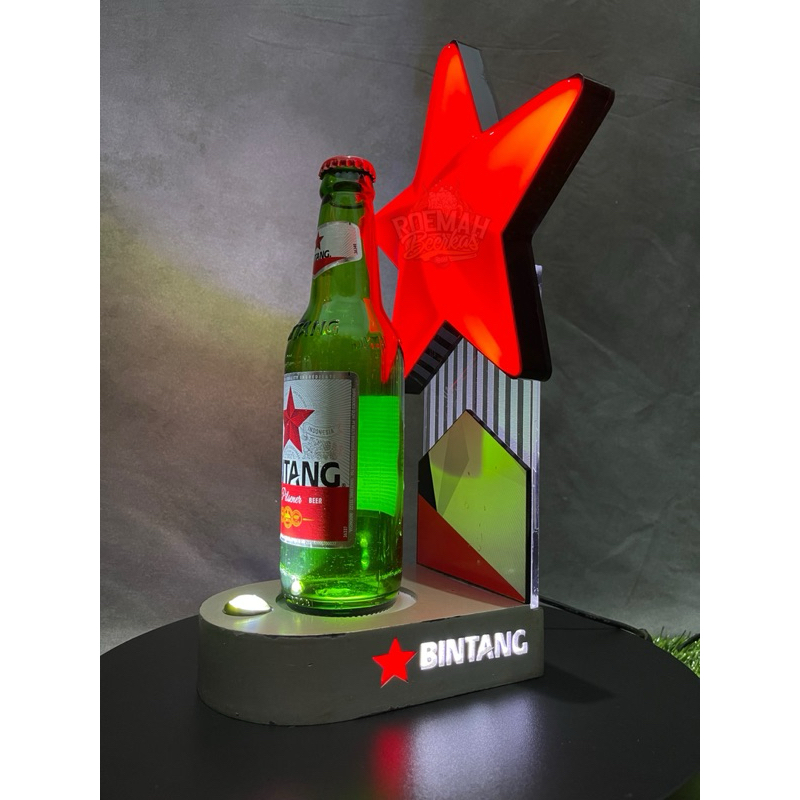 Standing Botol Bir Bintang