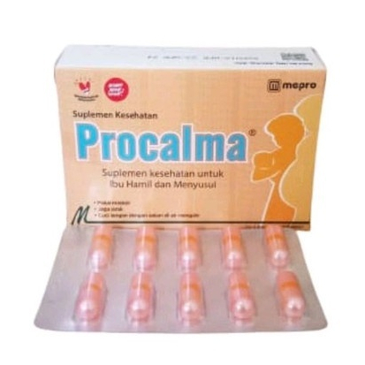 Procalma 3 Blister @ 10 Kapsul - Suplemen Untuk Ibu Hamil & Menyusui