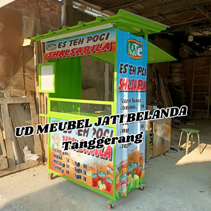 gerobak es teh poci, gerobak es teh solo, gerobak es teh