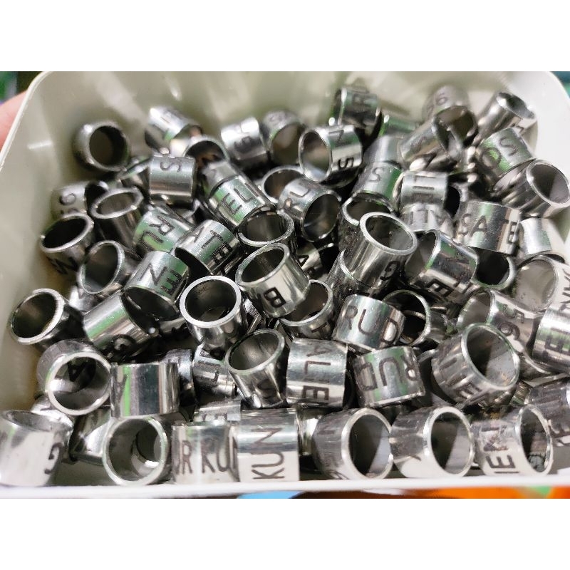 Ring merpati baja stainless sudah ada nama acak