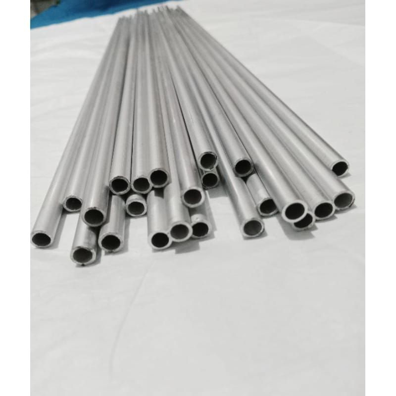 Thebettles Pipa Alumunium 8Mm Lubang 6Mm 1 Meter