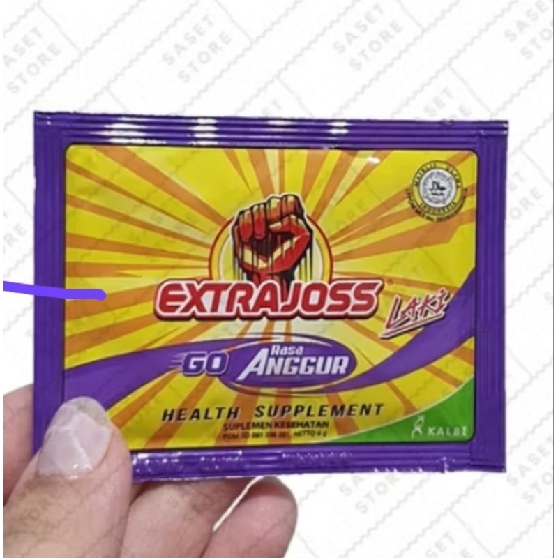 

Extra joss anggur 1 sachet