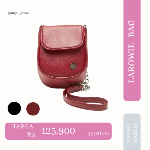 TAS KECIL WANITA LAROWIE  TAS HP WANITA  TAS WANITA SLING BAG SOPHIE MARTIN
