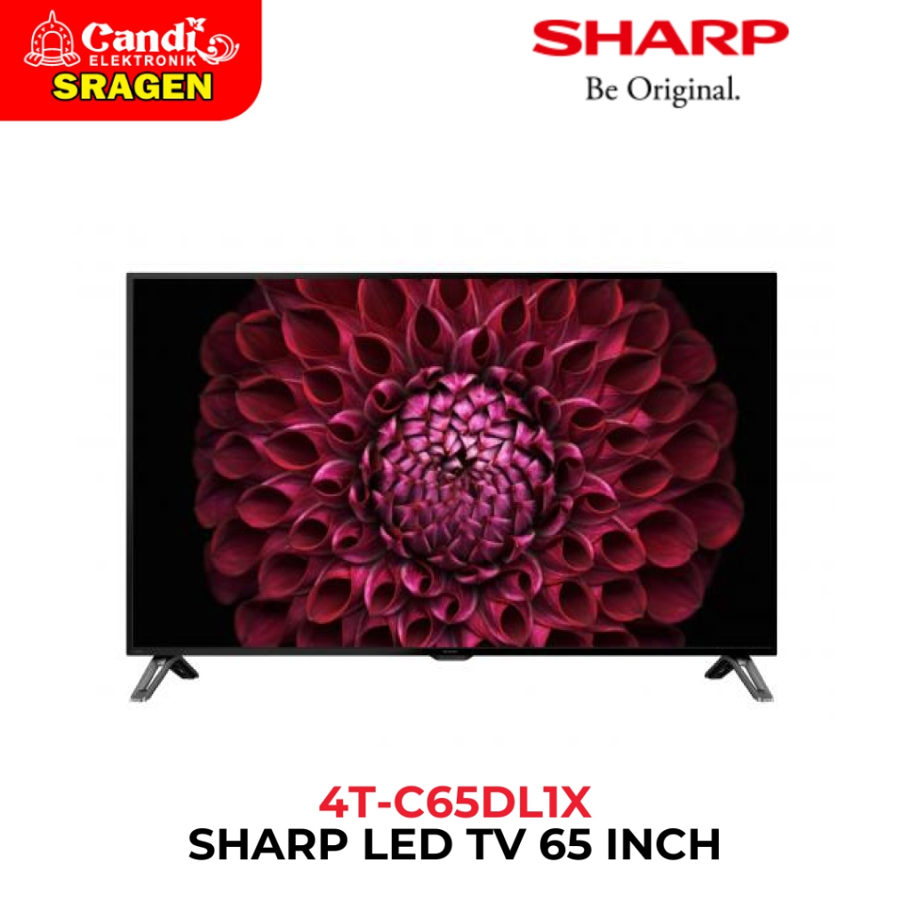SHARP Smart Android TV 65 Inch 4K Ultra-HDR - 4T-C65DL1X