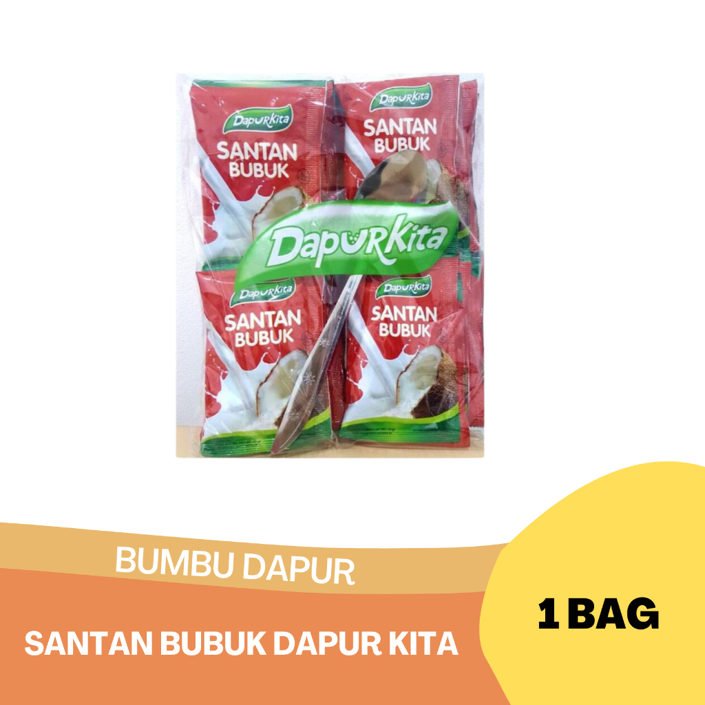 

Santan bubuk dapur kita 1 bag isi 20 renceng