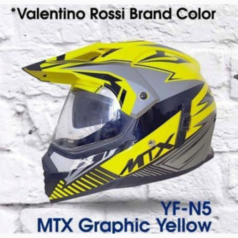 Helm MTX Graphic Yellow