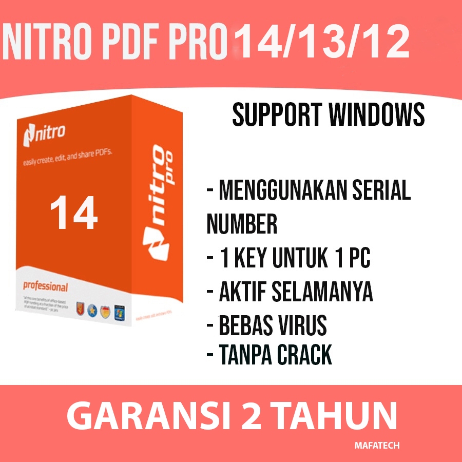 Nitro PDF Pro 14 License Original Full Version Aktif Selamanya