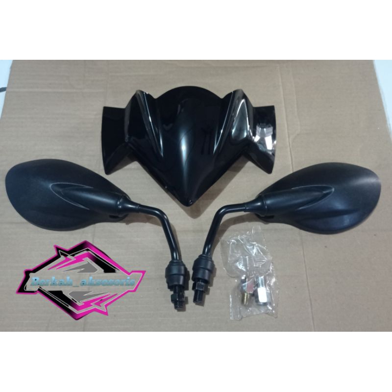 PAKET MURAH VISOR SUPRA GTR 150 PLUS SPION X1 MODEL TERBARU
