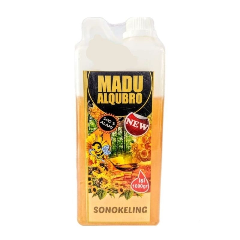 

Madu Nektar Sonokeling AL QUBRO 1KG