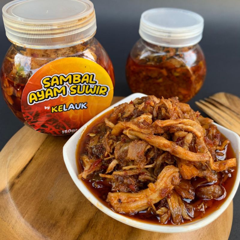 

KELAUK sambal ayam suwir pedas khas nusantara terenak lezat dan bikin nagih