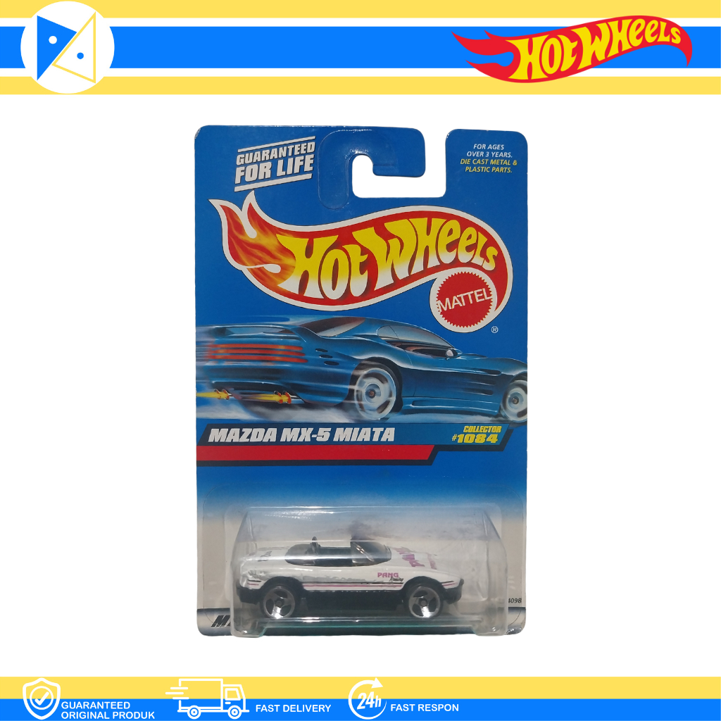 Hotwheels Mazda MX-5 Miata / Mazda-MX-5-Miata / MazdaMX-5Miata / Colector 1084 / Blue Card