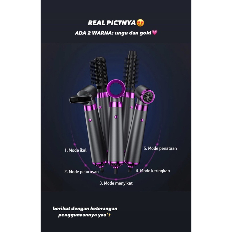 HAIR DRYER 5in1