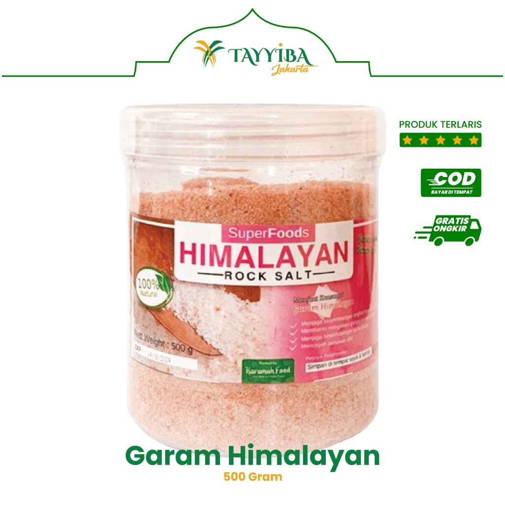 

Garam Himalaya Original Organik 500gr