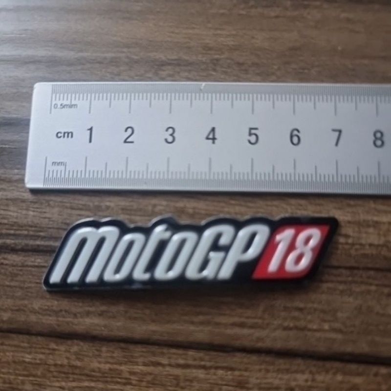 

Sticker Emboss Moto GP 18