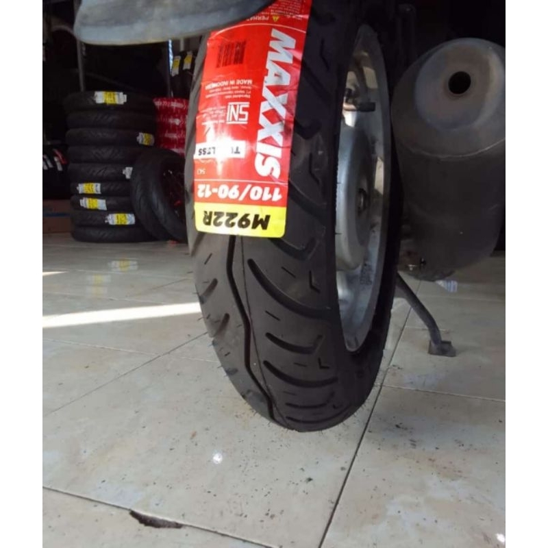 Ban Belakang Maxxis New Genio/Ban Maxxis 110/90-12 Tubles/Ban Belakang Maxxis Frigo/Ban SNI Maxxis 1