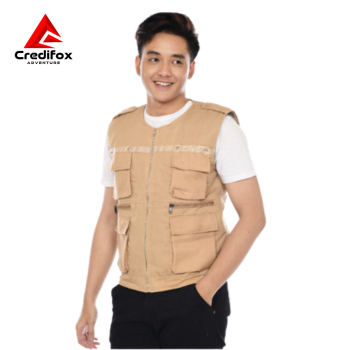 Credifox Adventure - Rompi bordir custom / rompi custom bordir / vest outdoor / rompi lapangan