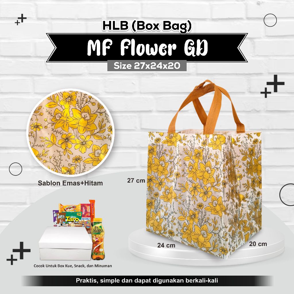 

TASECO Tas Mika Doff Transparan Tas Gift Hampers Tas Souvenir Pernikahan Tas Hajatan Mika Premium 27x24x20