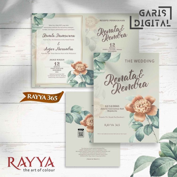 RAYYA 365 | CETAK UNDANGAN | UNDANGAN PERNIKAHAN