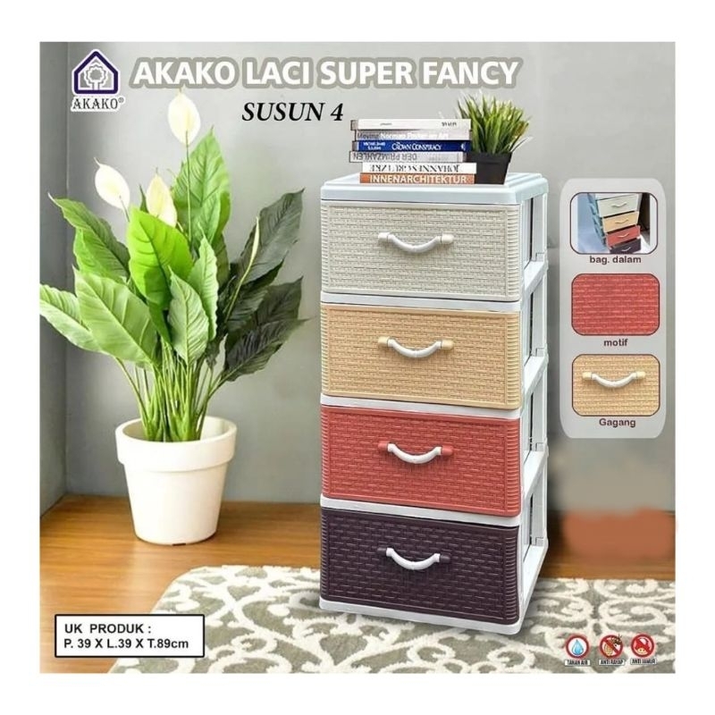 LACI PLASTIK AKAKO SUPER FANCY