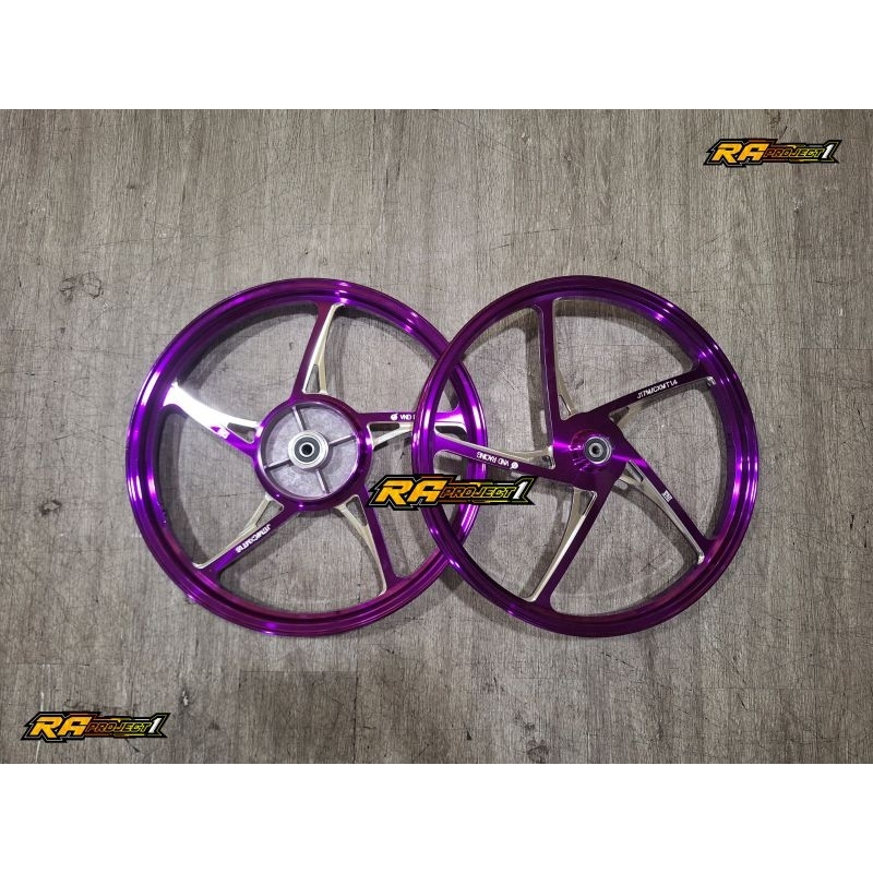FREE DISC!!! Velg Racing VND KZR Copy MUTAKIN CUSTOM PNP 160/160x17 - All Satria FU 150 | Satria 2T 