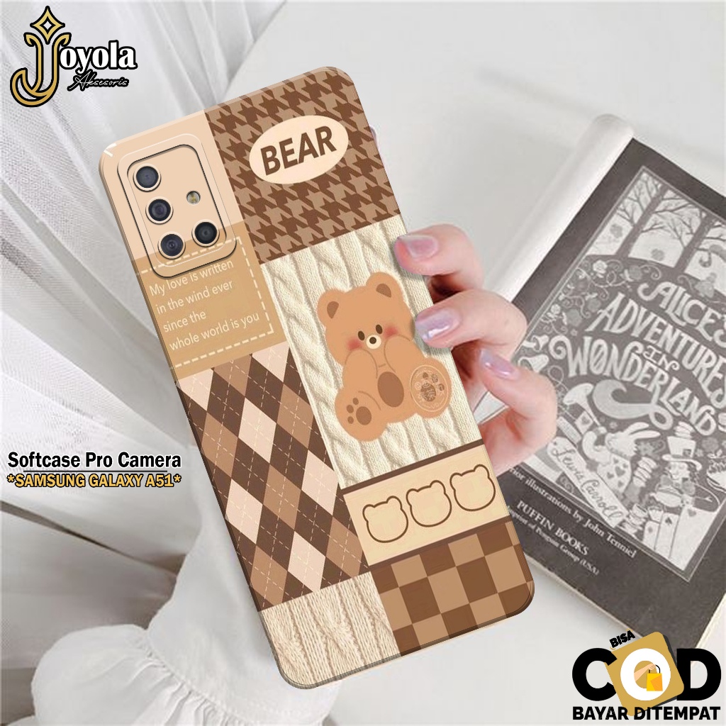 Softcase Samsung Galaxy A51 Terbaru Silikon Pro Camera Fashion Case Kartun Kesing Samsung Galaxy A51